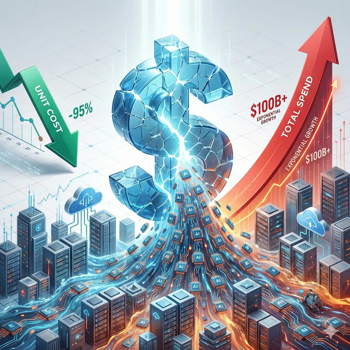 The AI Cost Trap: Why Falling Token Prices Won't Save Your Budget