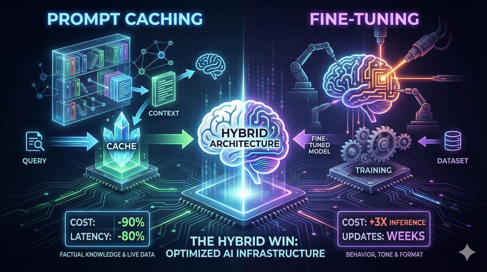 Prompt Caching vs. Fine-Tuning: Stop Wasting AI Budget